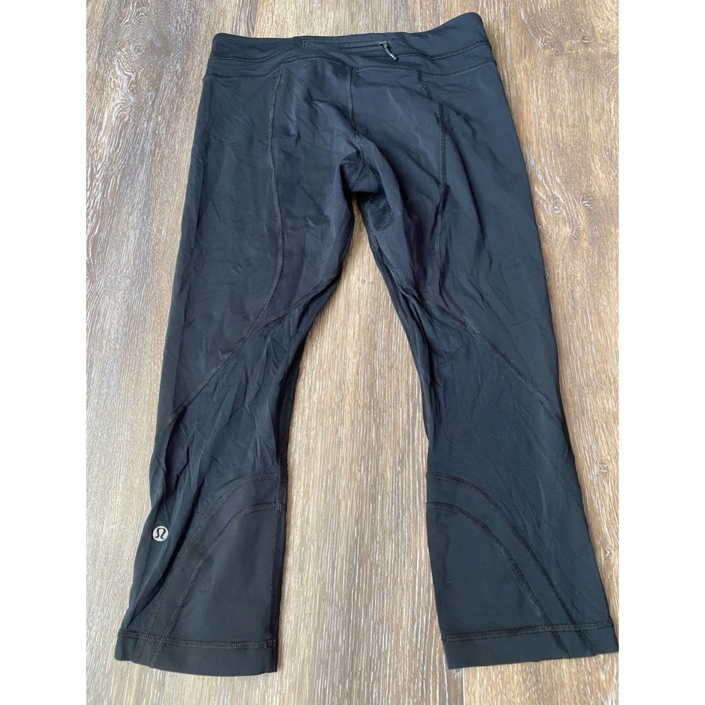 Lululemon run inspire crop 22” black - Picture 4 of 6